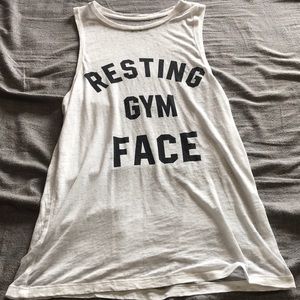 Workout tank top
